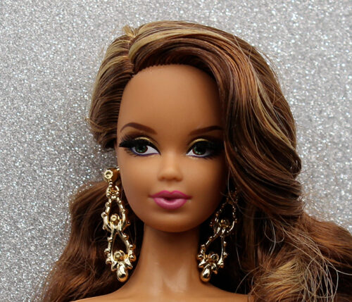 Barbie Collection City Shine - Gold Dress