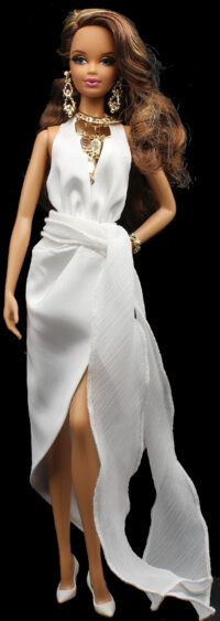 Barbie Collection City Shine - Gold Dress