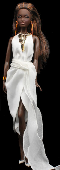 Barbie Collection City Shine - Bronze Dress