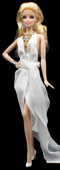 Barbie Collection City Shine - Silver Dress