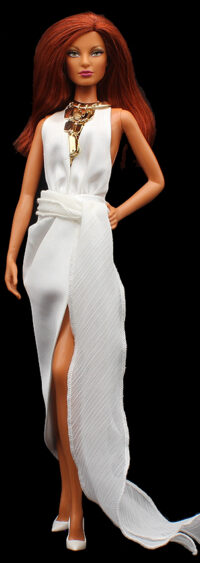 Barbie Collection Designer - Christian Louboutin - Anemone