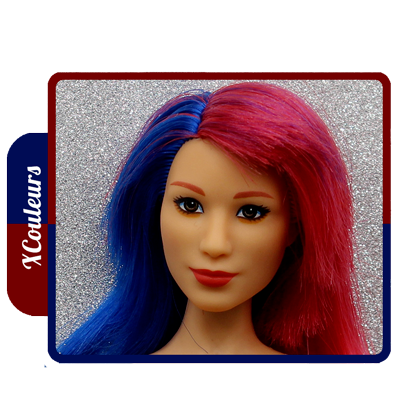 La couleur des cheveux de Barbie