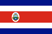 Flagge Costa Rica