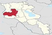 Drapeau Aragatsotn - Armenie