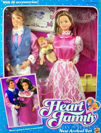 Barbie Heart Family New Arrival Set Mom