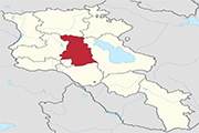 Drapeau Kotayk - Armenie