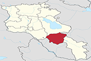 Drapeau Vayots Dzor - Armenie