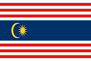 Drapeau Kuala Lumpur (Malaysia)