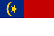 Drapeau Malacca (Malaysia)