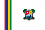 Drapeau Lagos (Nigeria)