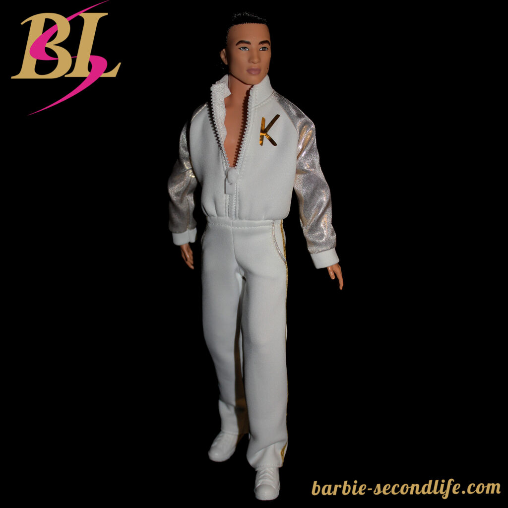 Ken in White and Gold Tracksuit – Barbie The Movie
