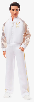 Ken in White and Gold Tracksuit – Barbie The Movie