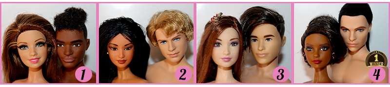 Couple 2024 : Barbie Ken Gagnant Groupe 1