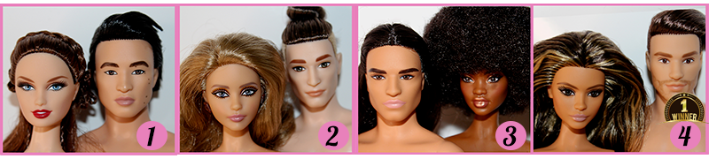 Couple 2024 : Barbie Ken Gagnant Groupe 2