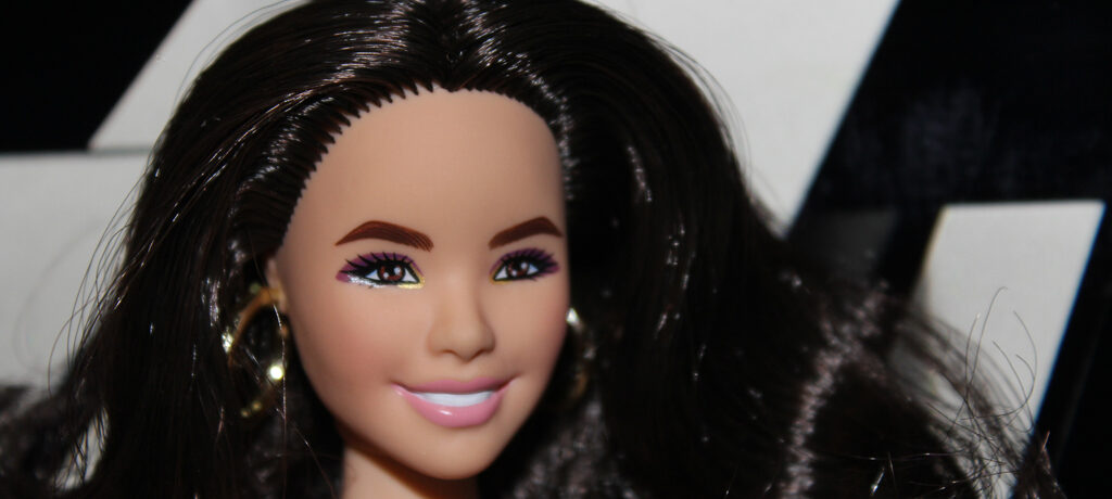 Barbie Gloria Wearing Pink Power Pantsuit – Barbie The Movie
