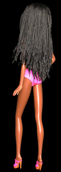 Barbie Looks n°21 - Original Long Black Hair
