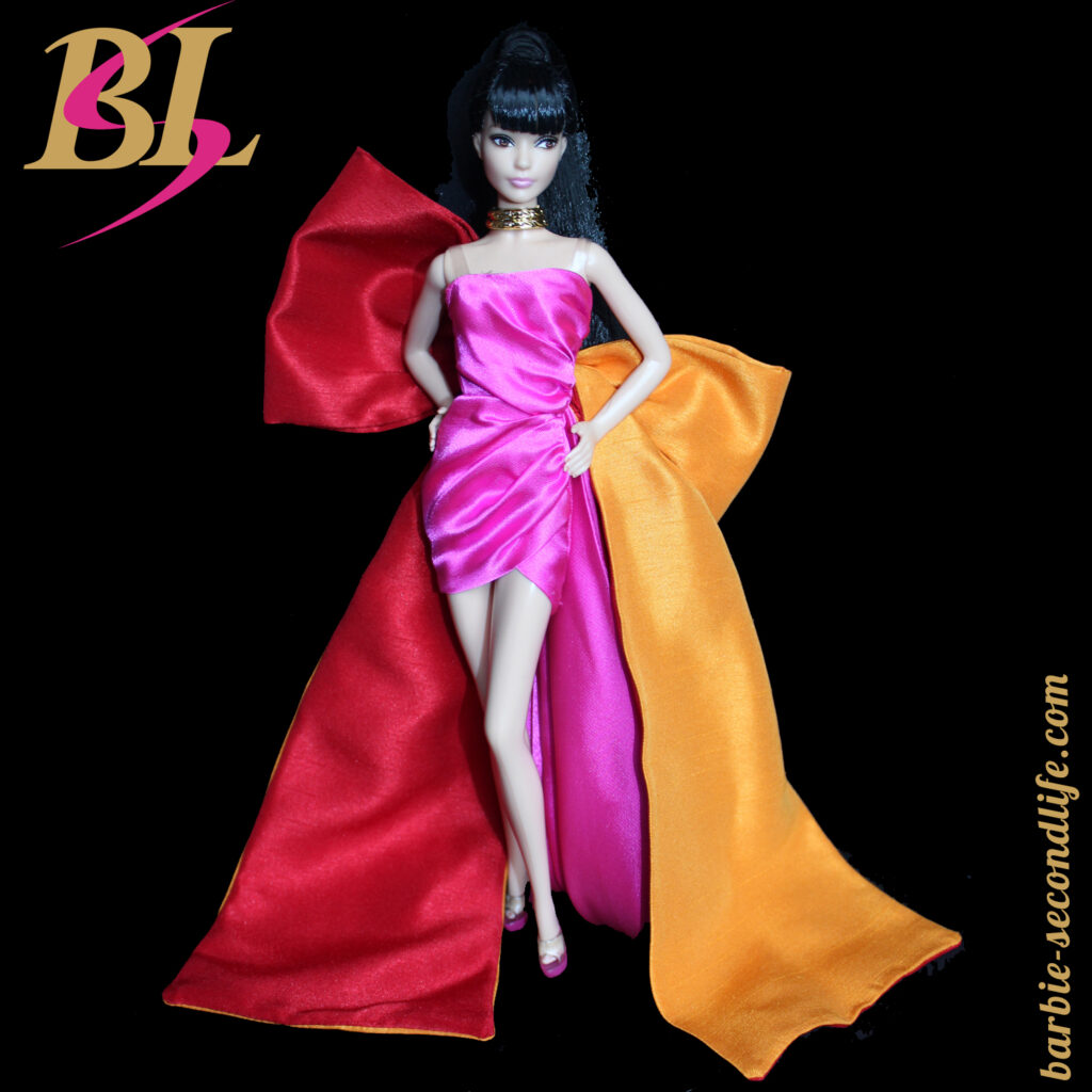 Barbie Yves Saint Laurent (Mondrian - Rerooted)