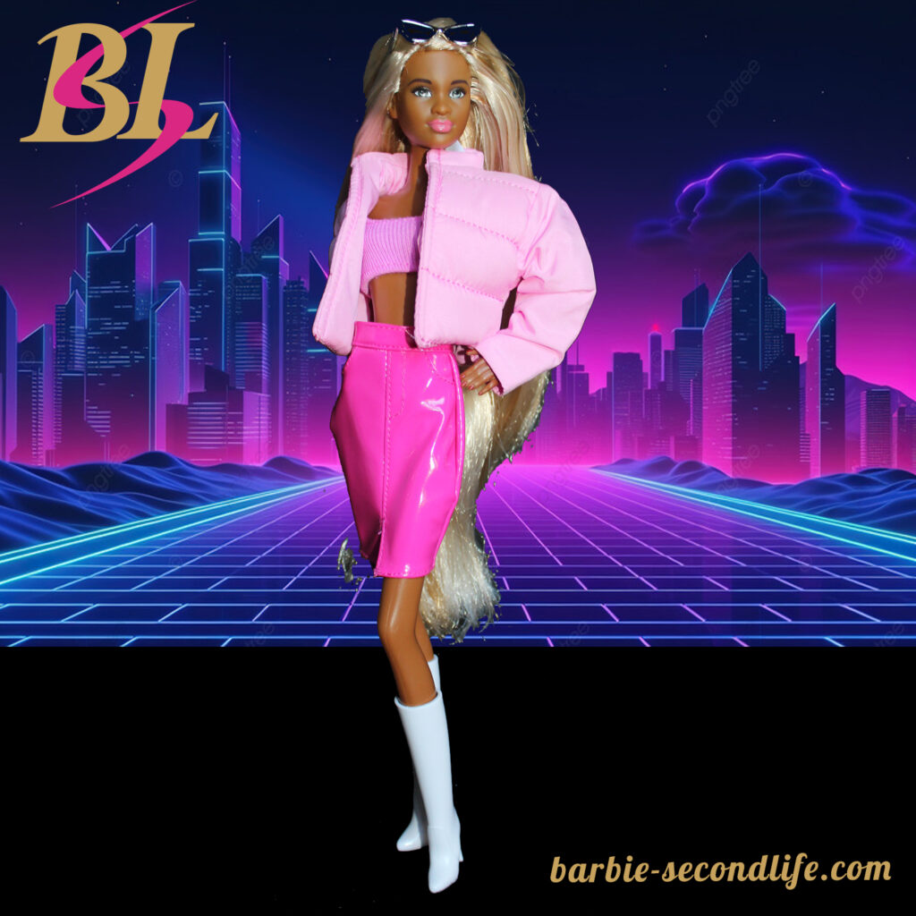 Barbie Fashionistas n°7 (rerooted)