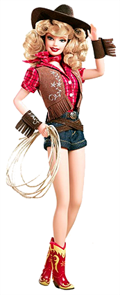 Barbie Way Out West - Pin-Up Girls