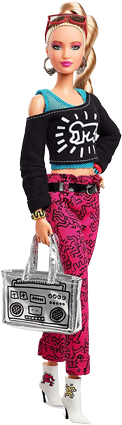 Barbie Keith Haring