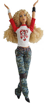 Barbie Shakira Rockin' Concert