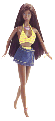 Barbie Butterfly Art - Christie