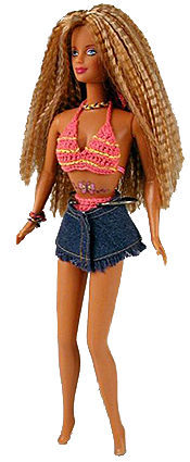 Barbie Butterfly Art