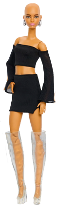Barbie Basics "You create Barbie Basics" Kit #1