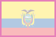 Flagge Ecuador
