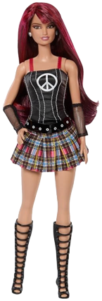 Barbie RBD Set Of 5 Fashion Dolls - Roberta