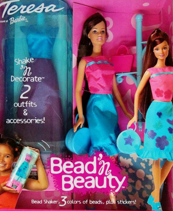 Barbie Bead 'n Beauty - Teresa (rerooted)