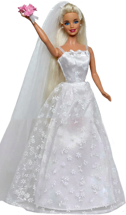 Barbie Wedding Bouquet
