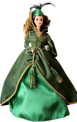 Barbie Gone with the Wind