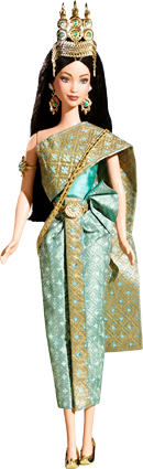 Barbie The Princess Collection Dolls of the World – Cambodia