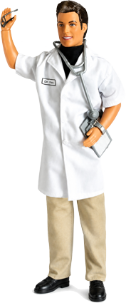 Ken Doctor and little patient Tommy Ken Doctor and little patient Tommy