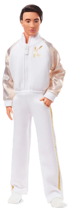 Ken in White and Gold Tracksuit – Barbie The Movie