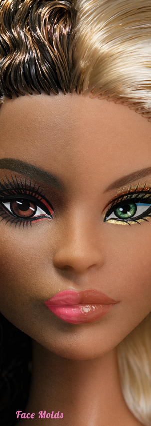 Barbie Face Molds