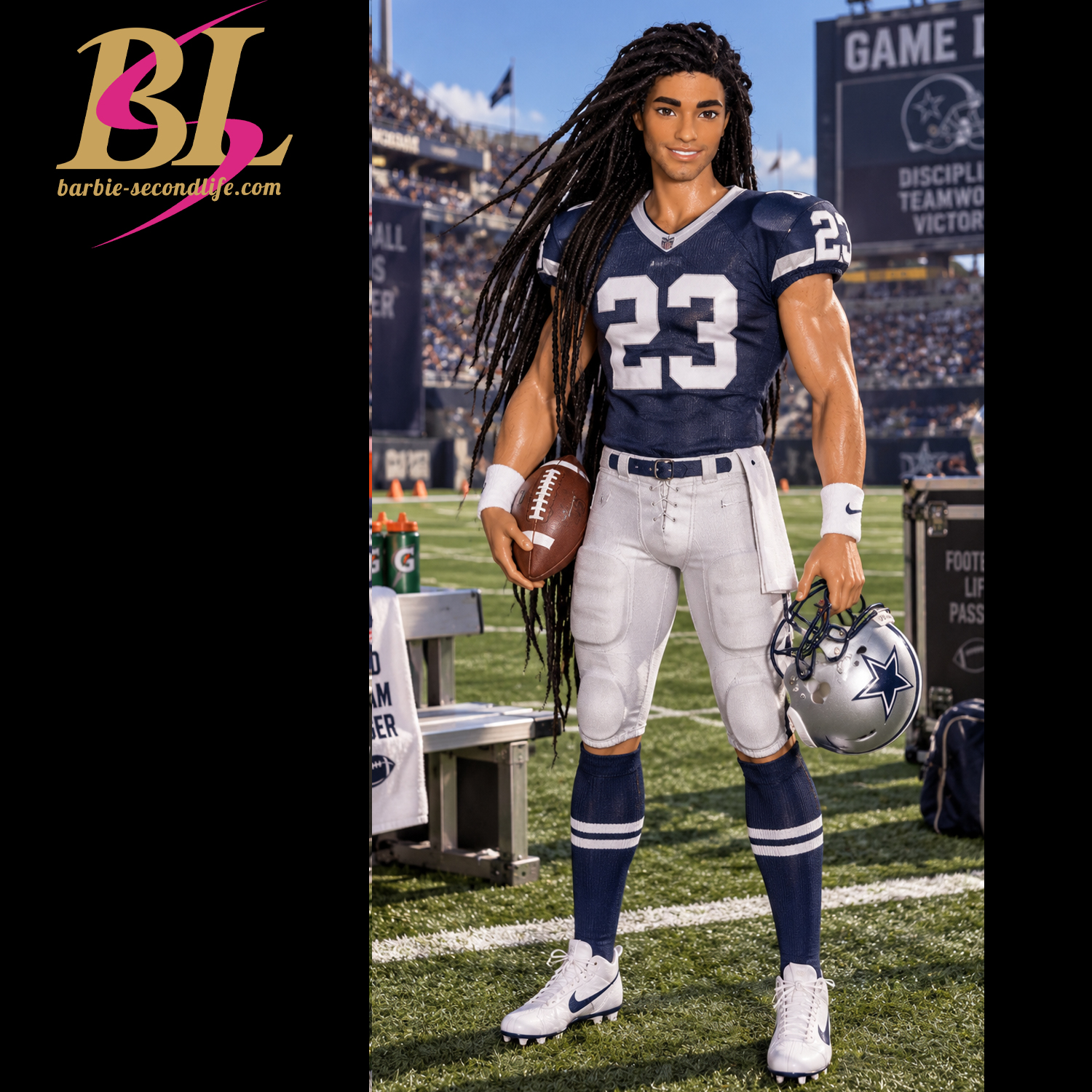 Ken Fashionistas N°236 (Rerooted)